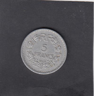 Beschrijving: 5 Franc  